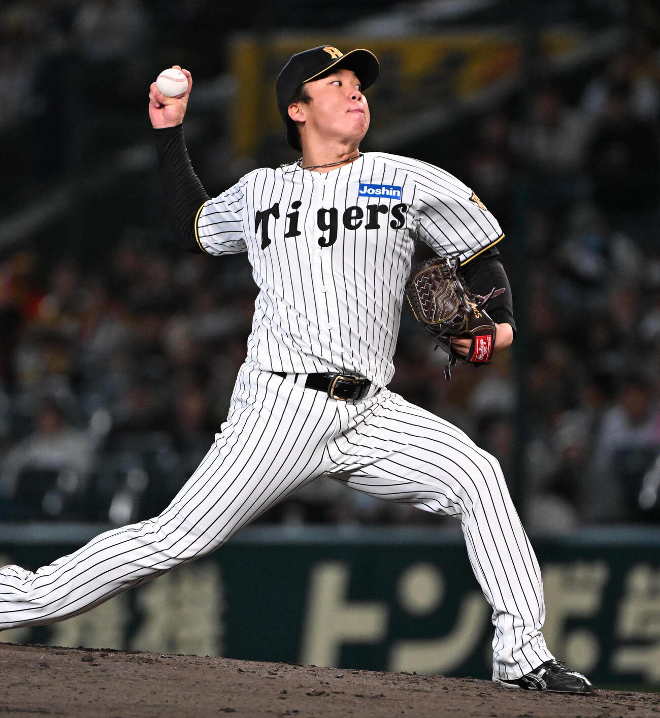 阪神対巨人　阪神先発の村上頌樹（撮影・石井愛子）