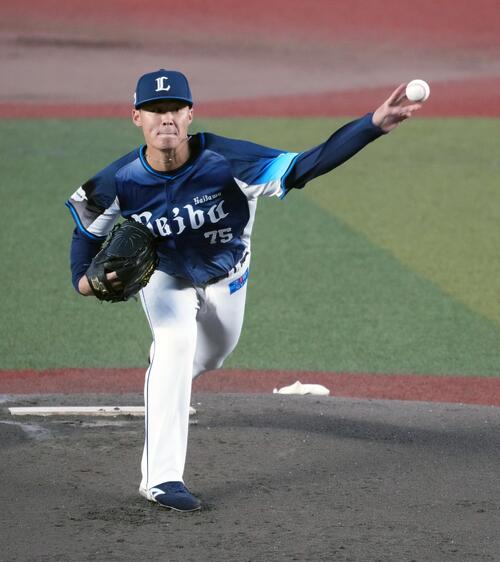 【西武】神風吹いた！育成出身佐藤爽プロ１勝、７回０封９Ｋ　スライダー横変化73･9cm！