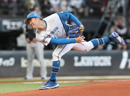 【日本ハム】今季初先発の古林睿煬４回５安打２失点で降板　初回４点援護受け２回に２ラン浴びる
