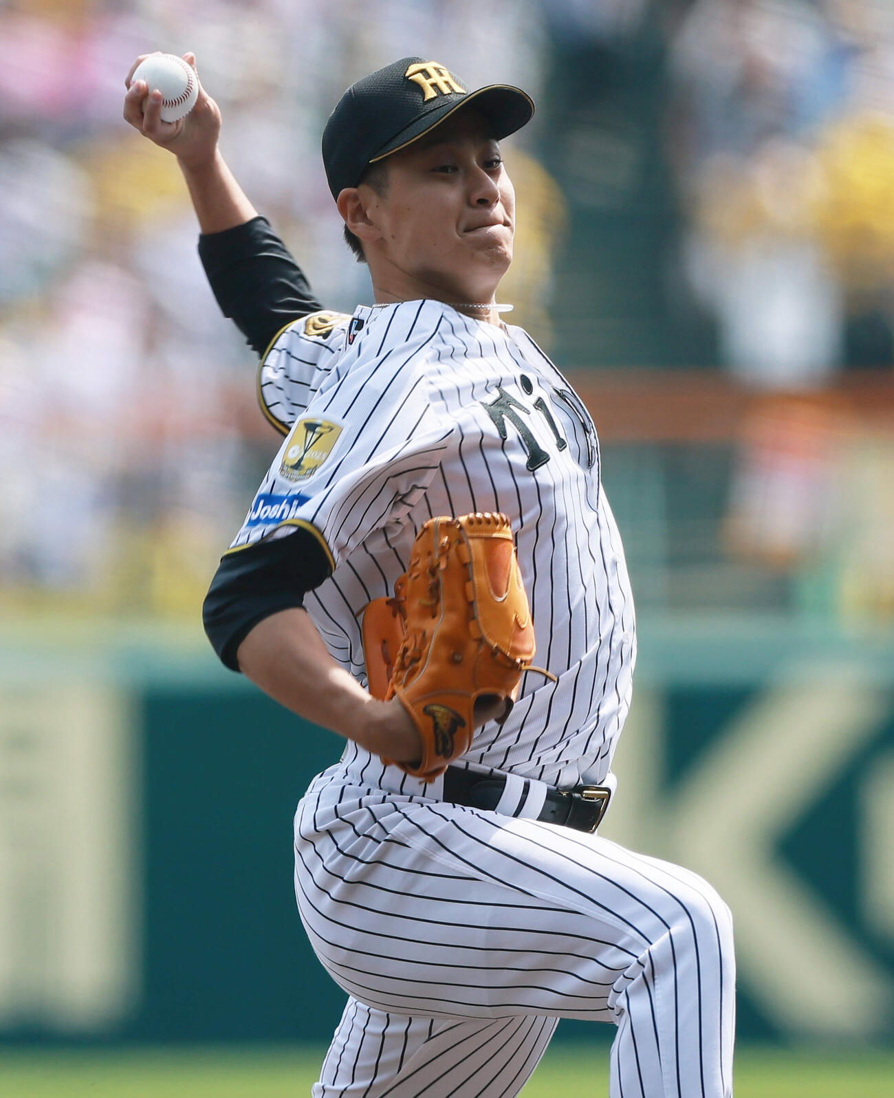 阪神対巨人　阪神先発の大竹耕太郎（撮影・上山淳一）