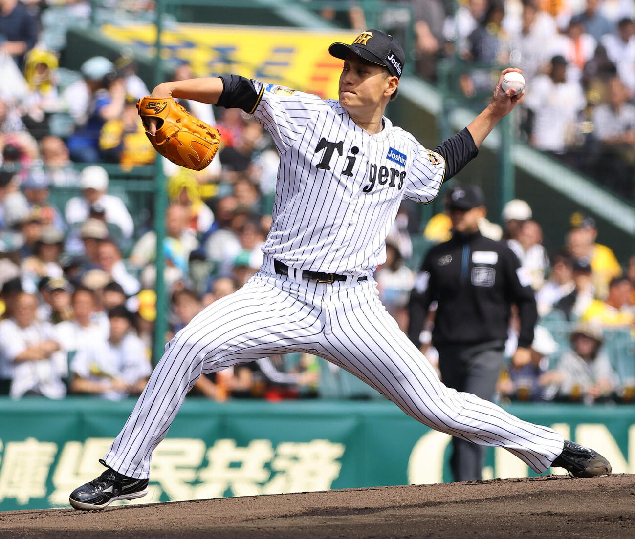 阪神対巨人　阪神先発の大竹耕太郎（撮影・上田博志）