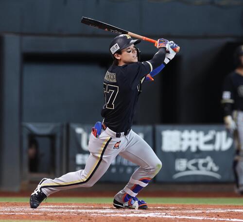 【オリックス】乱打戦制し敵地７連敗ストップ　中川圭太「全員負けず嫌い」満塁で走者一掃三塁打