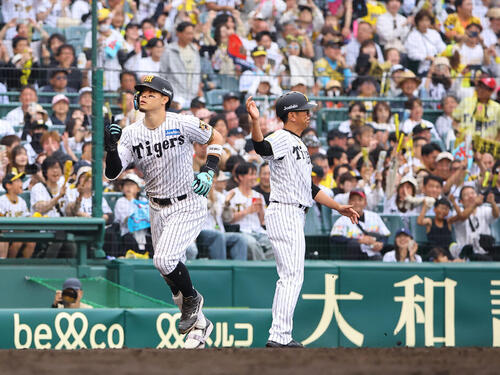 阪神】驚異の打球速度187キロ弾！佐藤輝明「しっかり当たれば出るかな