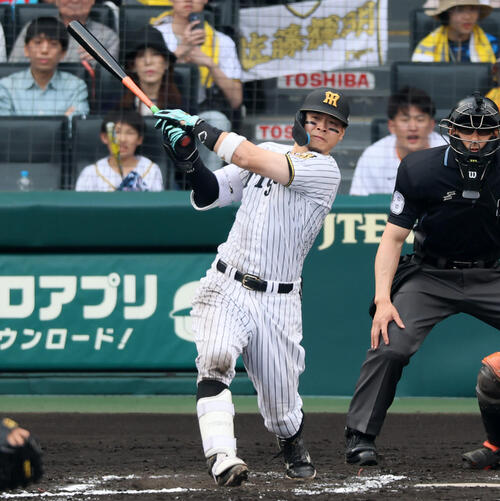 阪神】驚異の打球速度187キロ弾！佐藤輝明「しっかり当たれば出るかな