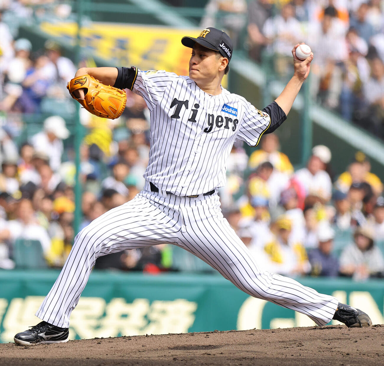 阪神対巨人　阪神先発の大竹耕太郎（撮影・上田博志）