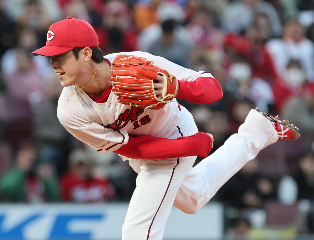 広島森下暢仁（2026年4月撮影）