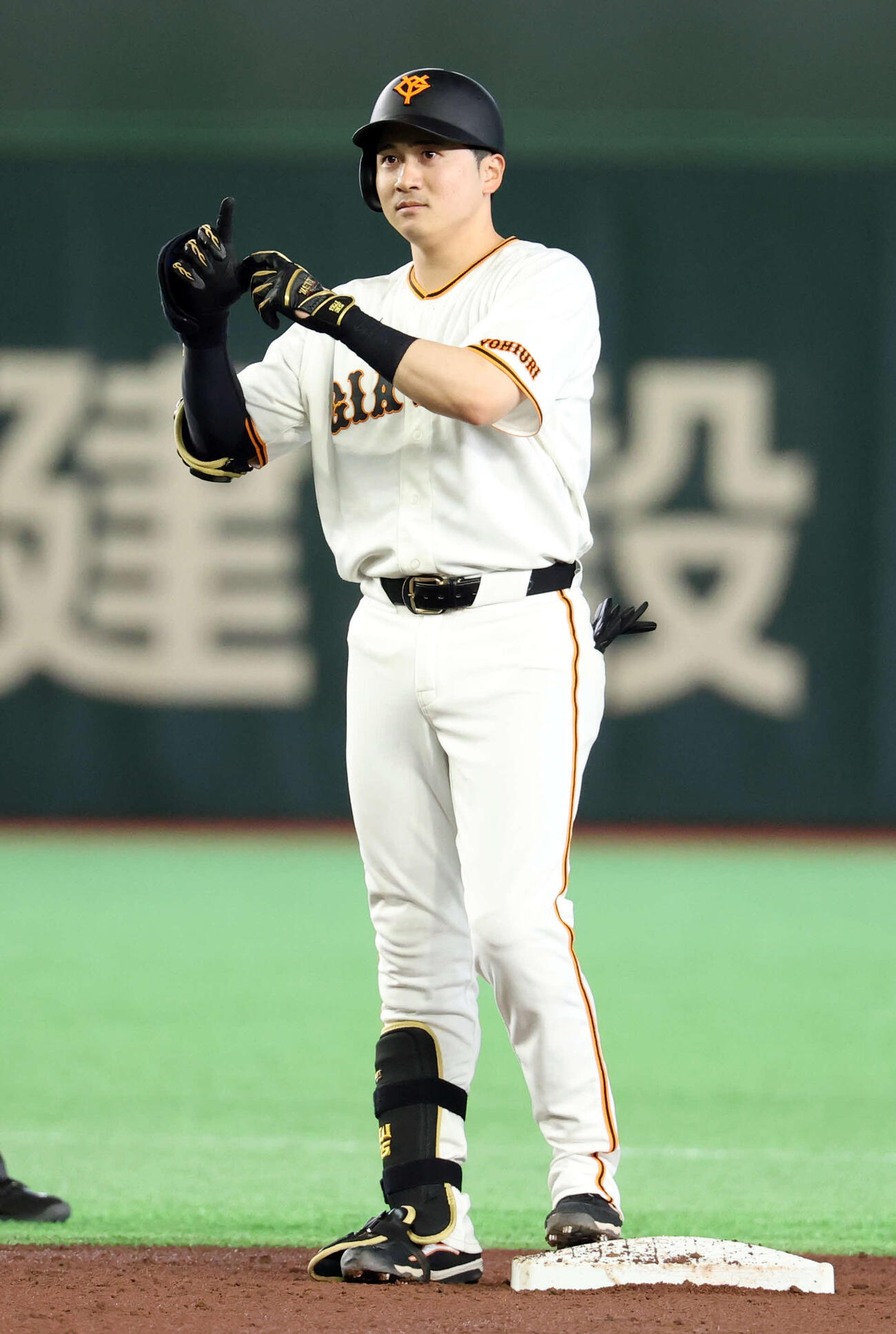 巨人泉口友汰（2026年4月10日撮影）