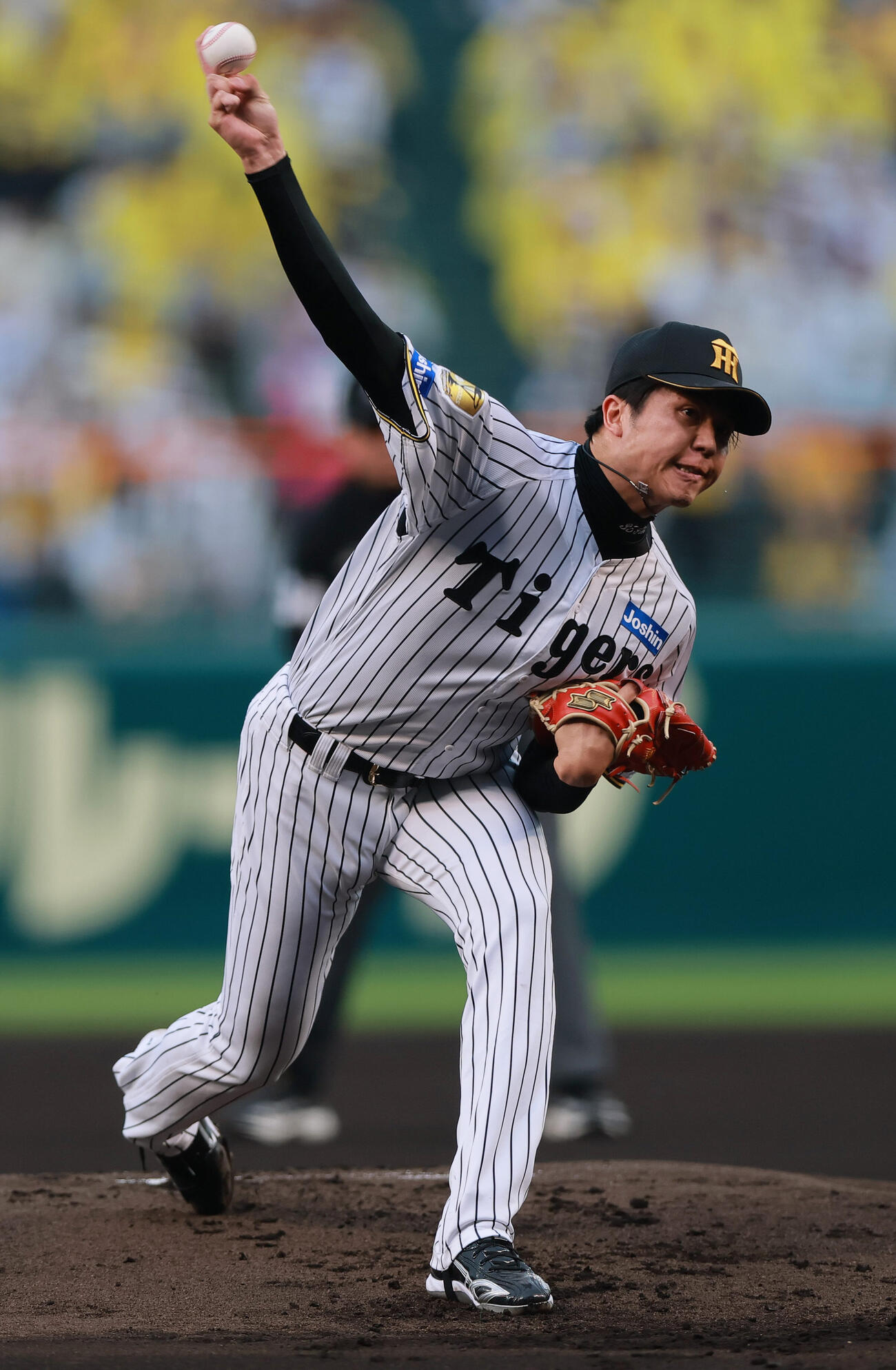 阪神対巨人　阪神先発の才木浩人（撮影・上山淳一）