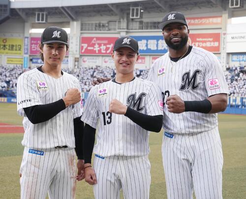 プロ野球大型メンコ？ こんな人】ロッテの打線引っ張るポランコ、パワーの源は大好物の味噌