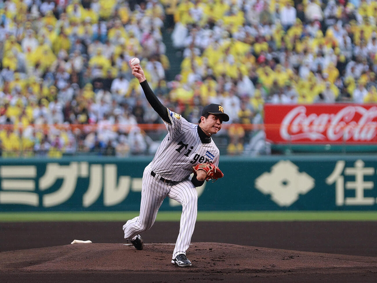阪神対巨人　阪神先発の才木浩人（撮影・上山淳一）