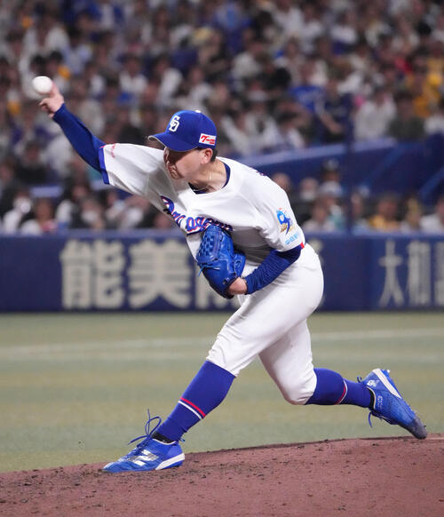【中日】ドラ１中西聖輝が６回まで３失点でプロ初勝利の権利