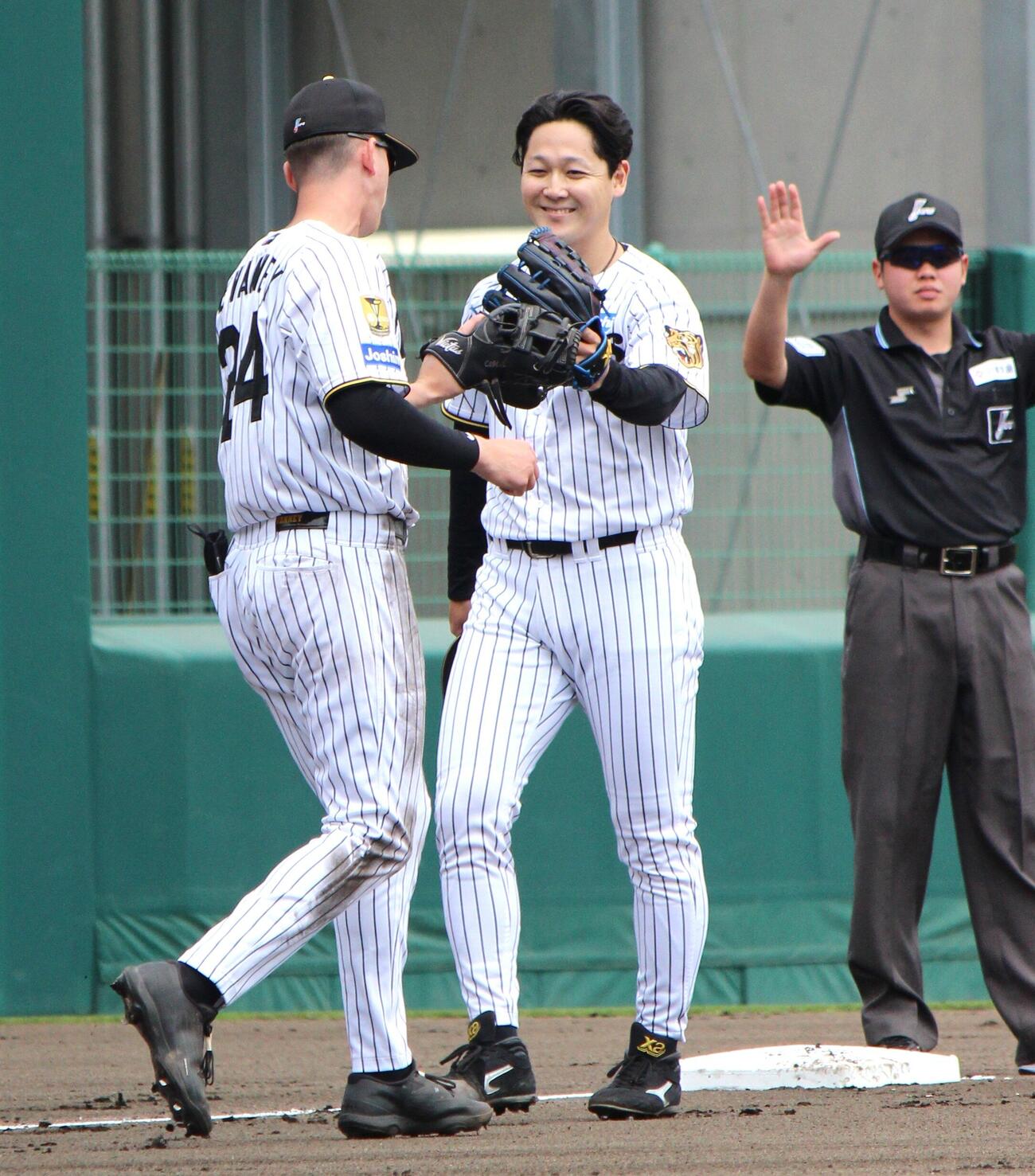 2軍戦に先発した阪神木下里都（撮影・柏原誠）