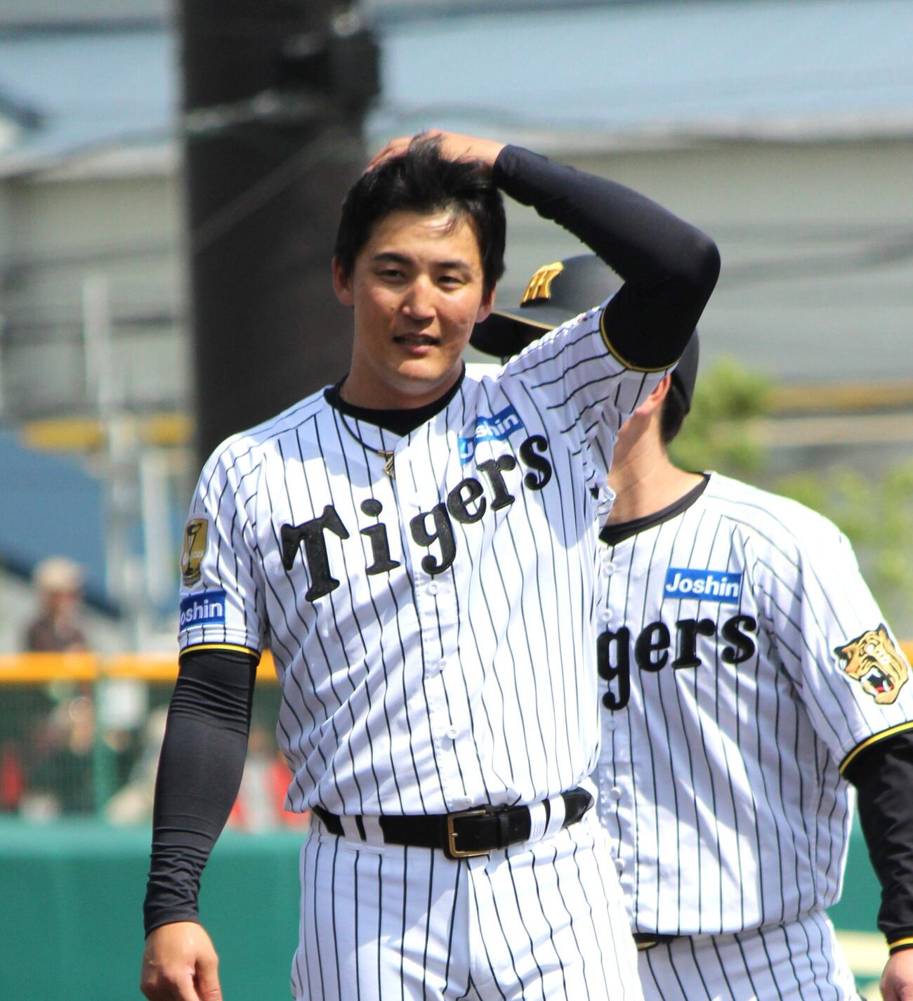 約1カ月半ぶりに試合復帰した阪神元山飛優