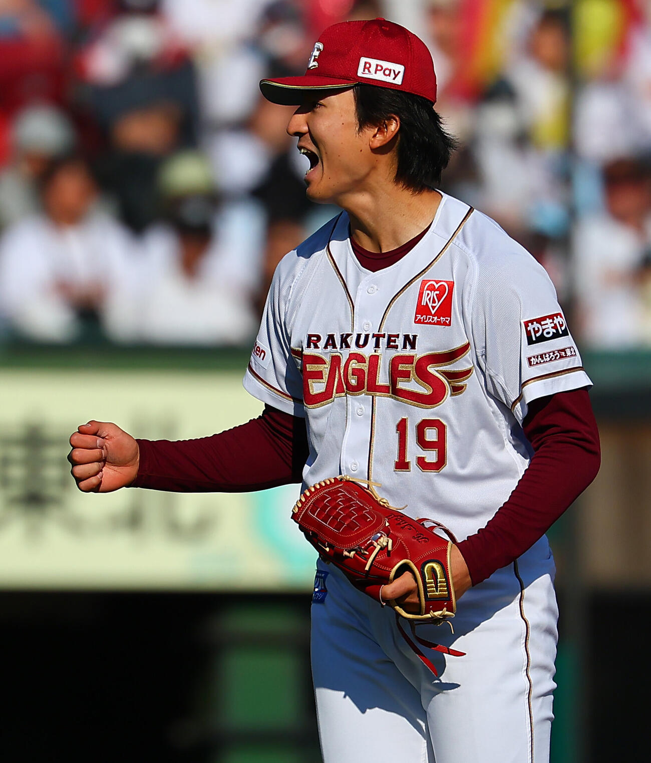 楽天対日本ハム　楽天先発の荘司康誠（撮影・野上伸悟）