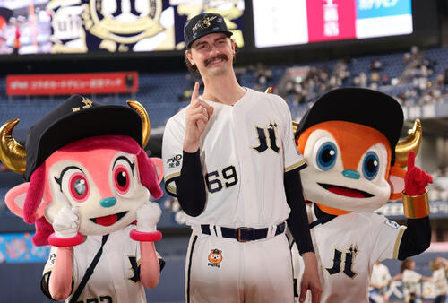 【オリックス】大型助っ人ジェリーの来日初勝利を支えたのは日本探訪　京都探索でリフレッシュ