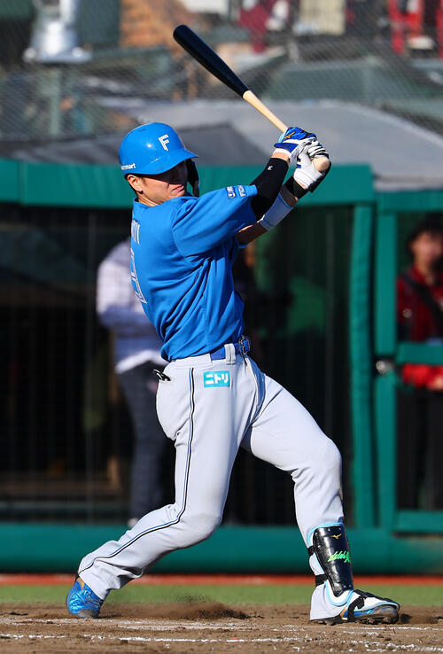 【日本ハム】“休養明け”４番郡司裕也が猛打賞「もっと投手陣を助けたい」２戦連続で接戦落とす