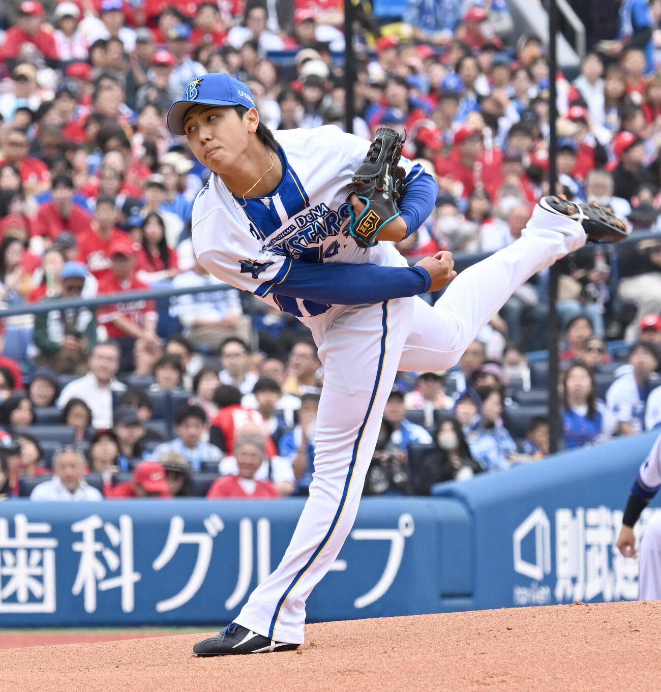 DeNA対広島　広島戦に先発したDeNA深沢鳳介（撮影・千葉一成）