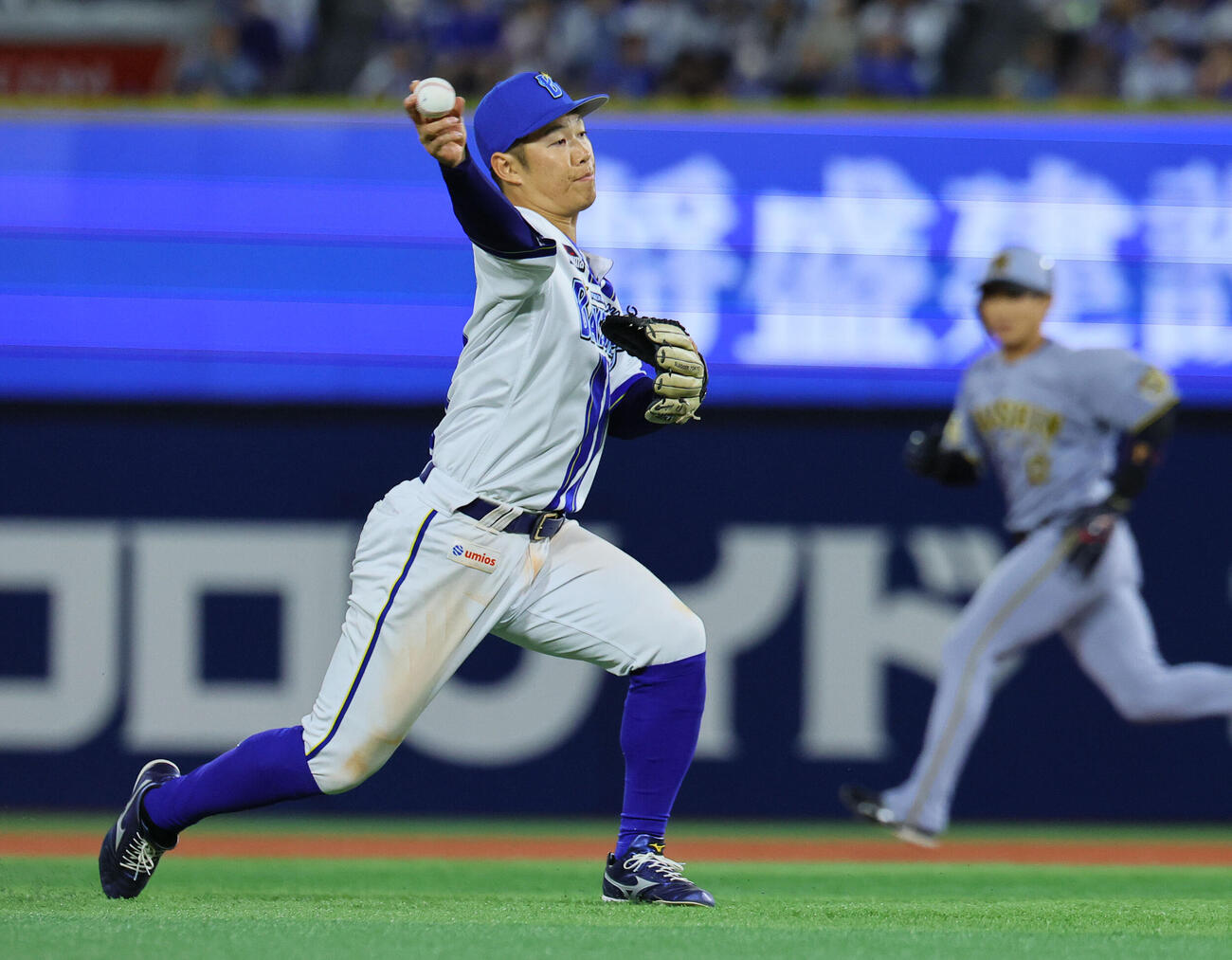 DeNA京田陽太（2026年4月撮影）