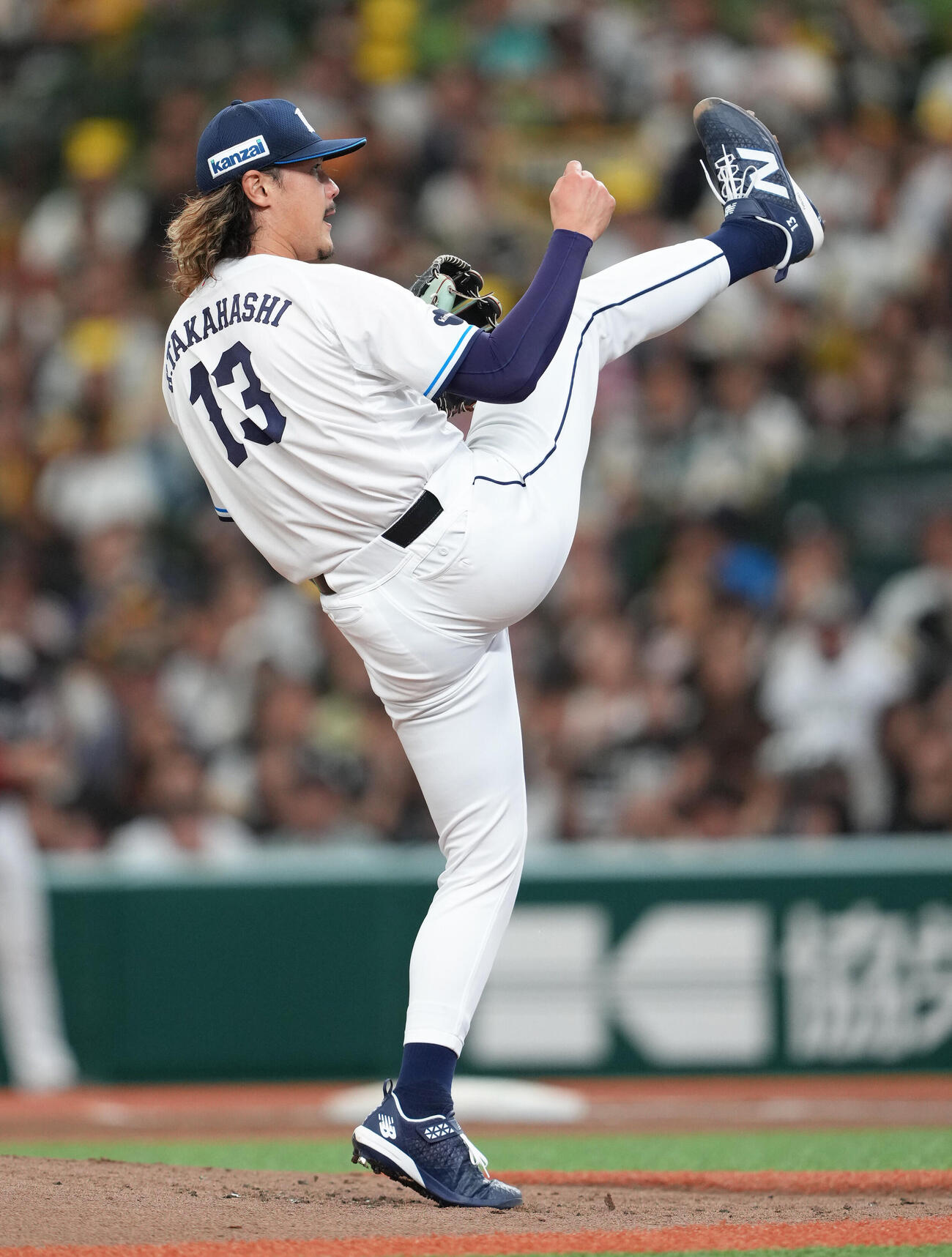 西武対ソフトバンク　西武先発の高橋光成（撮影・足立雅史）