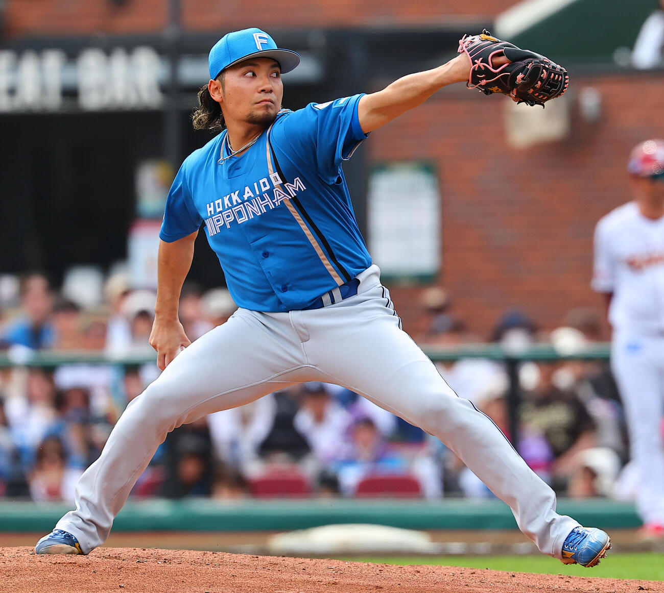 楽天対日本ハム　日本ハム先発の伊藤大海（撮影・野上伸悟）