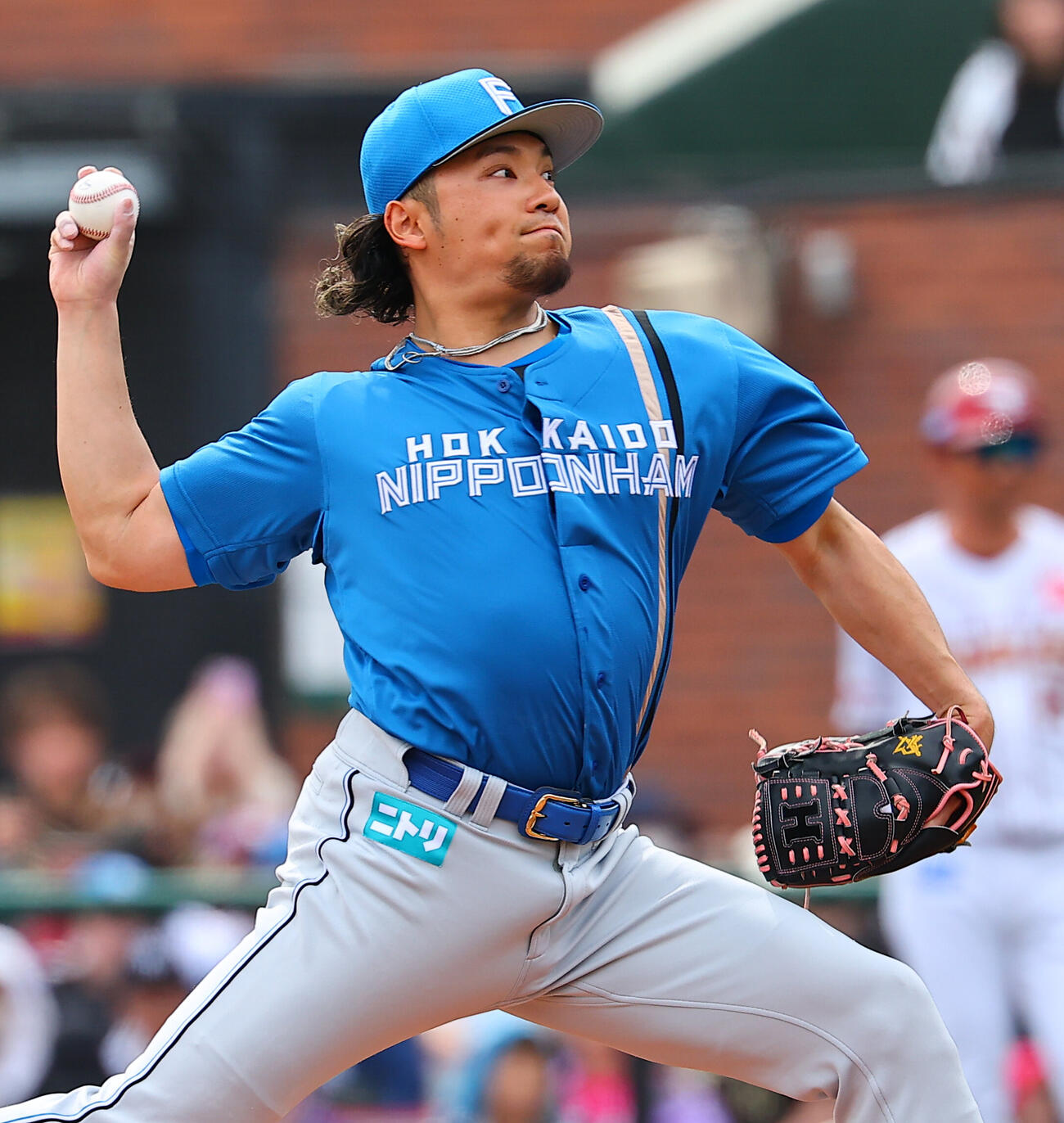 楽天対日本ハム　日本ハム先発の伊藤大海（撮影・野上伸悟）