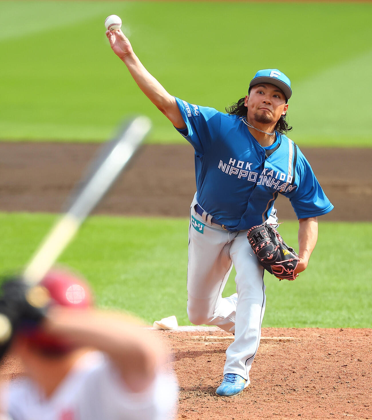 楽天対日本ハ　日本ハム先発の伊藤大海（撮影・野上伸悟）