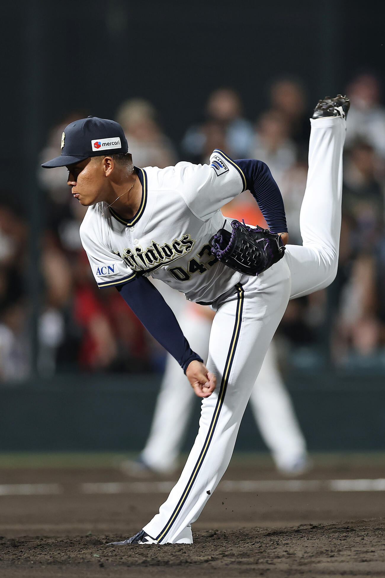 オリックス宮国凌空（2025年7月撮影）
