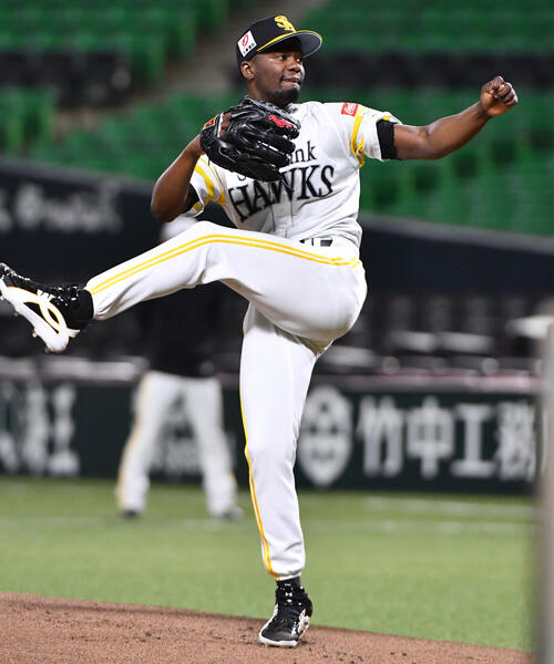 【ソフトバンク】モイネロ、初ライブBPで全球種「回転していてよかった」直球最速151キロ