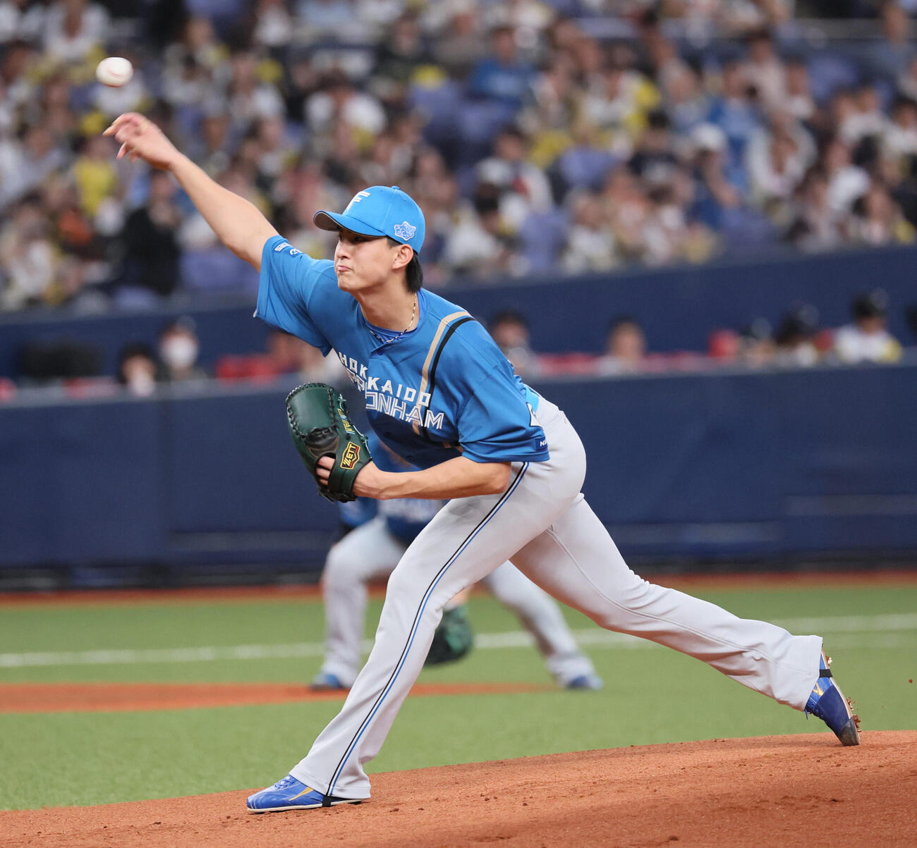オリックス対日本ハム　日本ハム先発の達孝太　（撮影・宮崎幸一）
