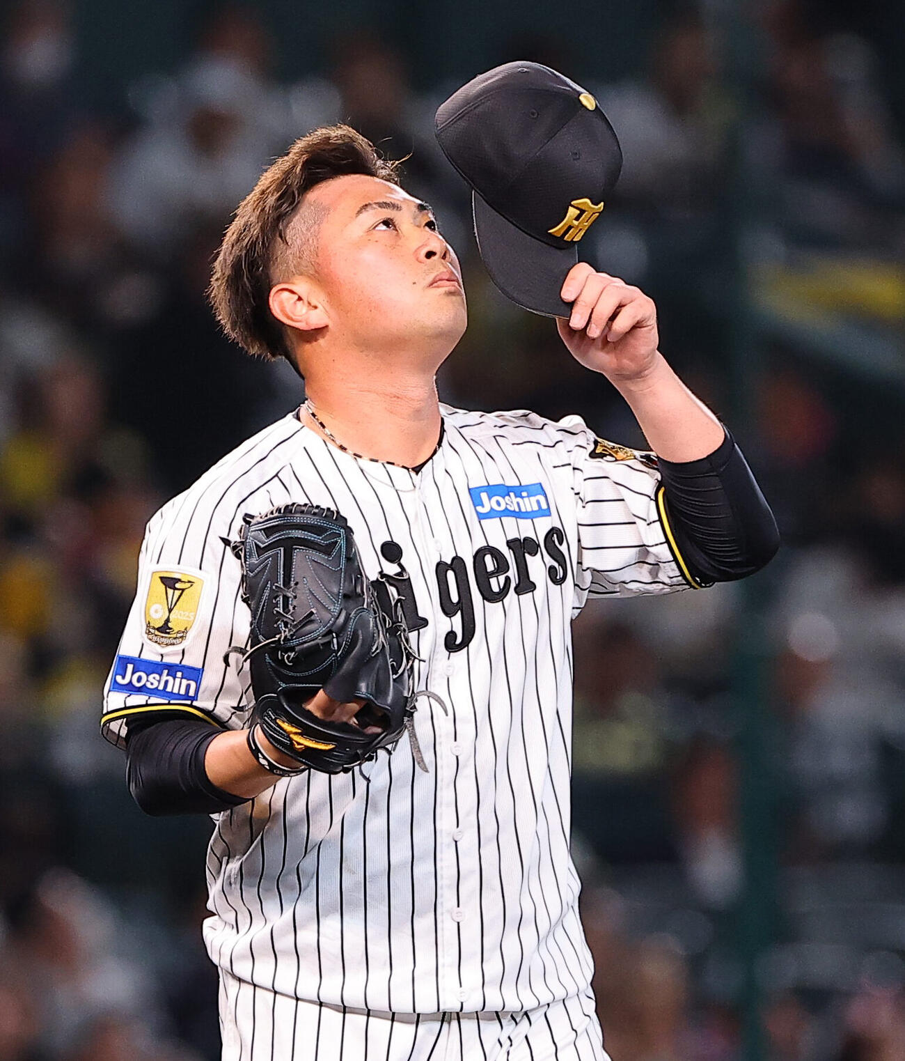 阪神対DeNA 9回に3失点で降板する桐敷拓馬（撮影・上田博志）