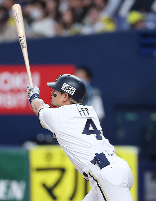 【動画】独壇場オリックス森友哉が今日２本目のホームラン　ライナーで運んで大きな追加点