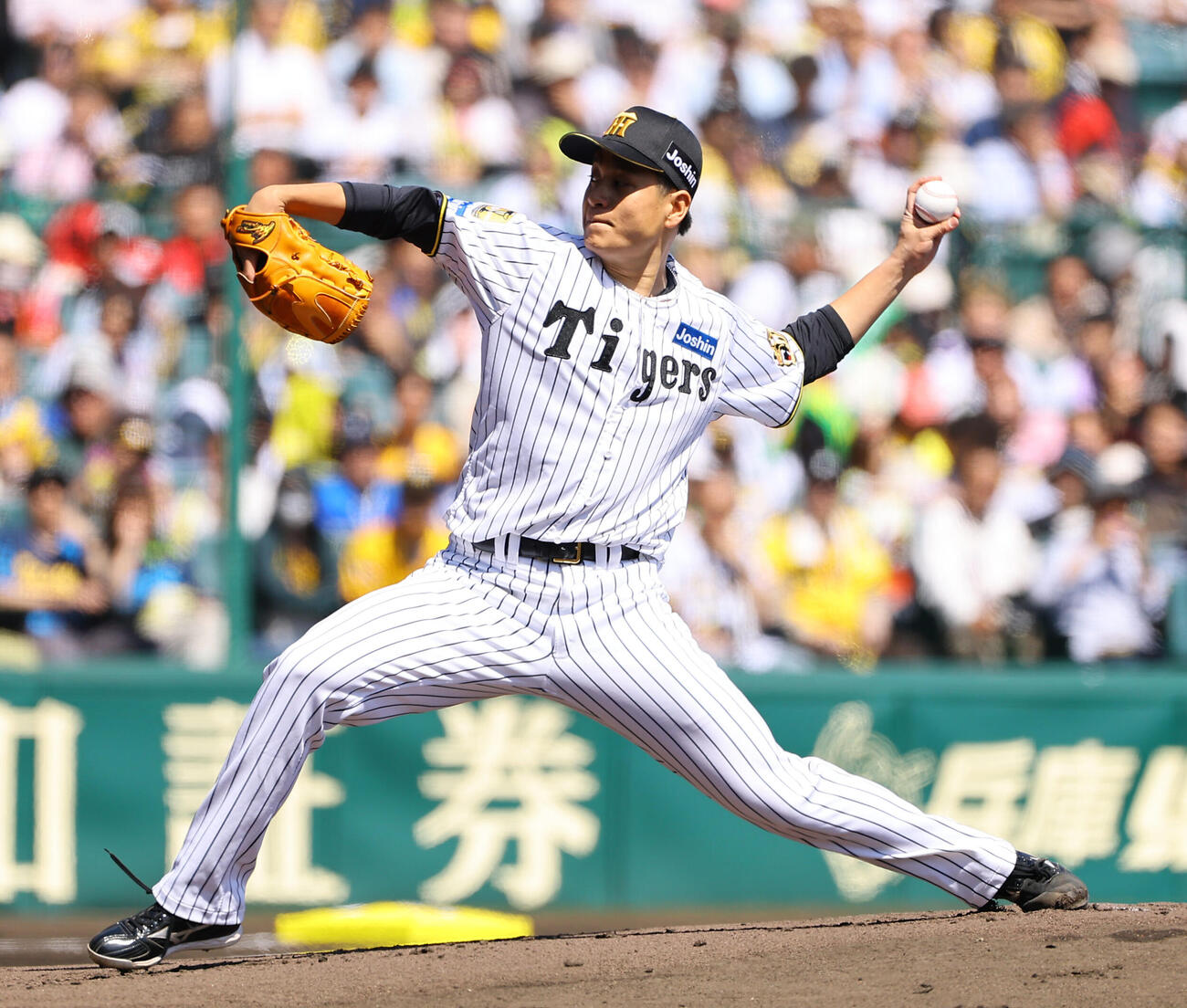 阪神対DeNA　阪神先発の大竹耕太郎（撮影・上田博志）