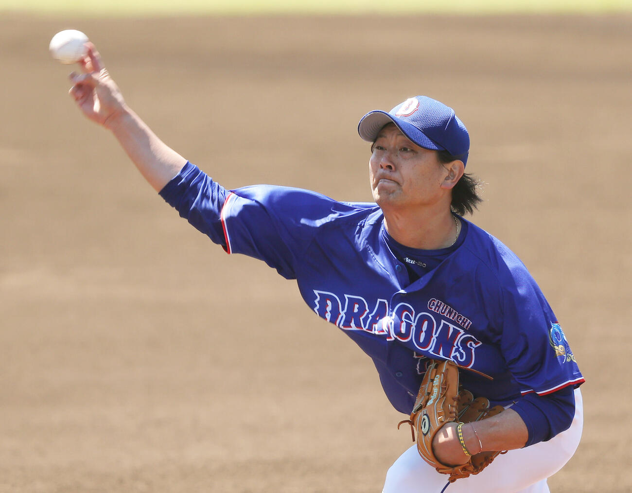 ファーム　西武対中日　先発登板する中日涌井秀章（撮影・河田真司）