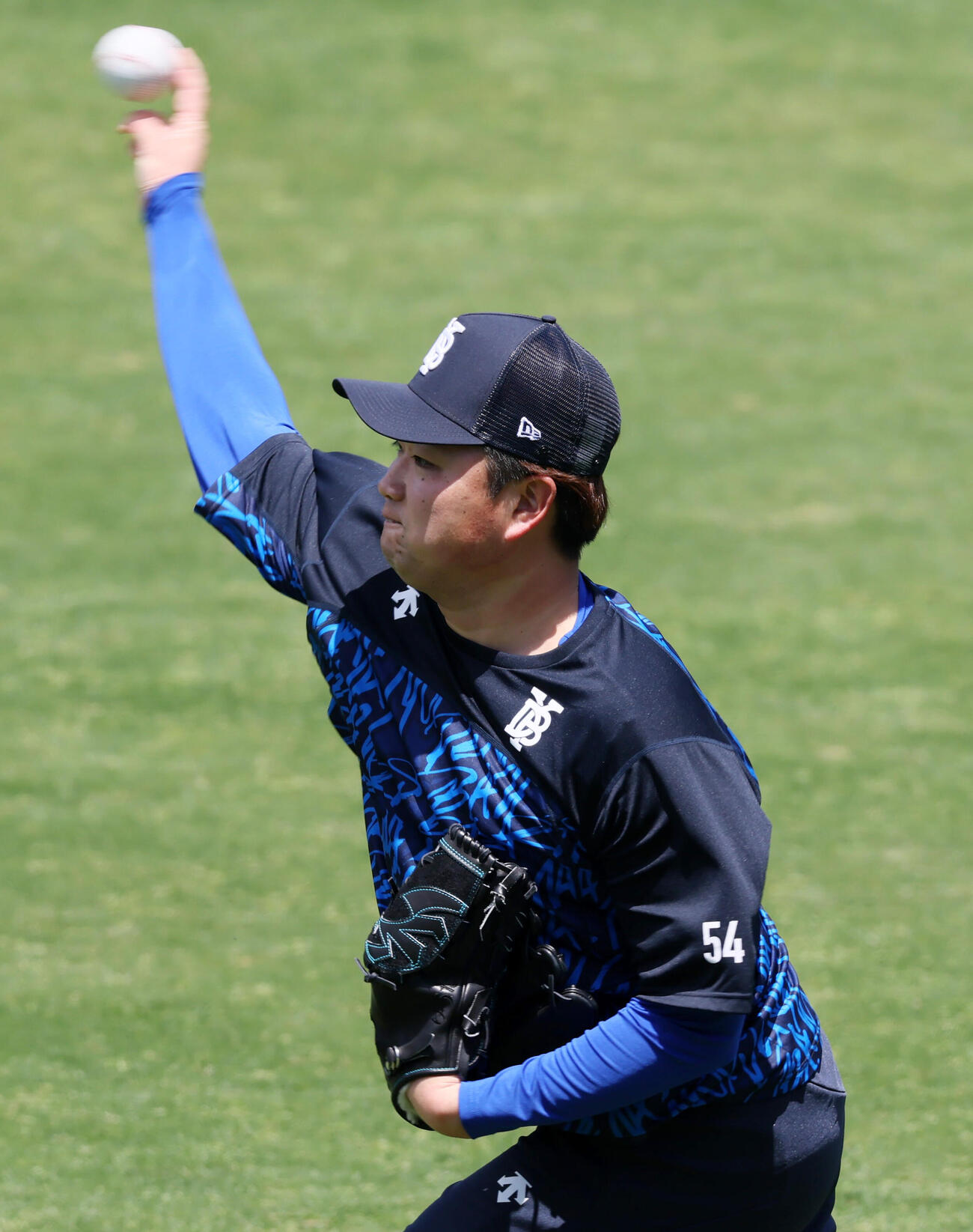 DeNA石田裕太郎（撮影・加藤哉）
