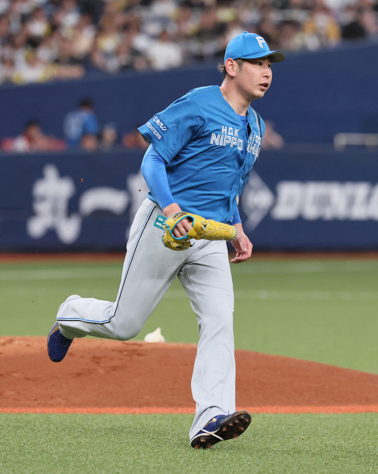 オリックス対日本ハム　日本ハム先発の加藤貴之（撮影・宮崎幸一）