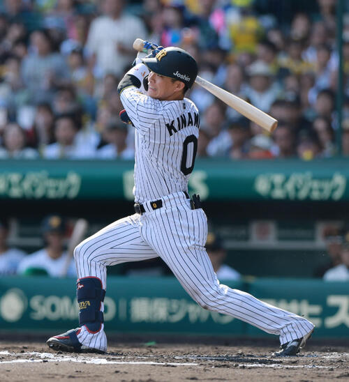 【阪神】木浪聖也、慣れない景色の一塁で躍動「行くと言われたところで行くだけ」大山欠場カバー