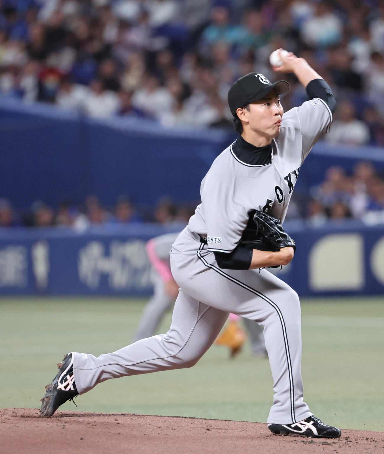 中日対巨人　巨人先発の森田駿哉（撮影・西尾就之）