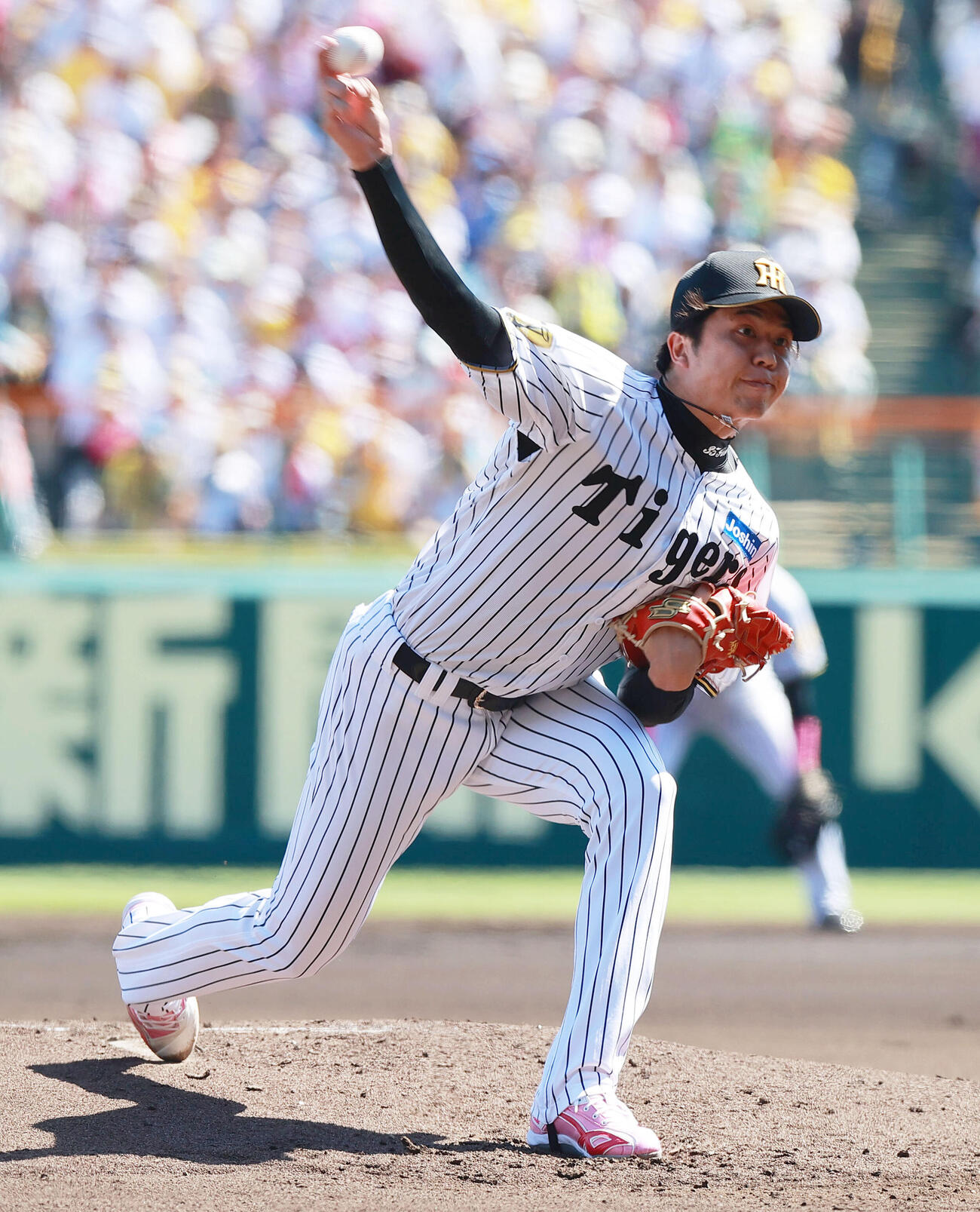 阪神対DeNA　阪神先発の才木浩人（撮影・上山淳一）