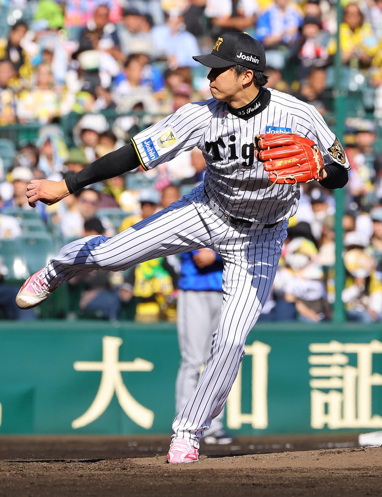 阪神対DeNA　阪神先発の才木浩人（撮影・上田博志）