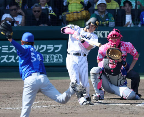 【阪神】木浪聖也が先制機つくる働き「もっと野球頑張ろう」2人の“母”に感謝