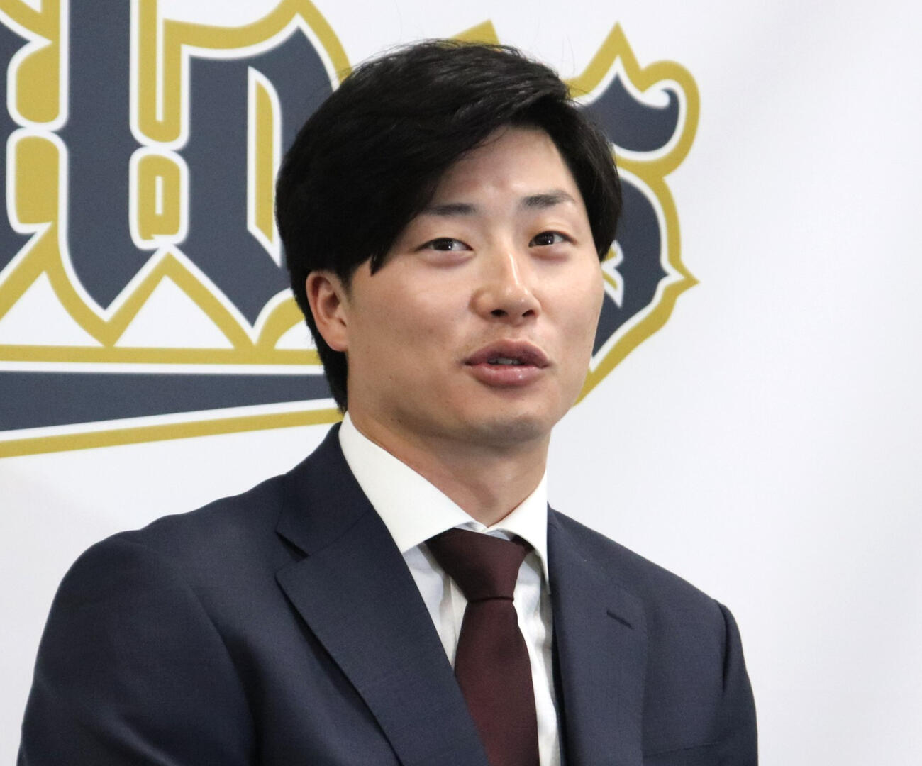 オリックス広岡大志（2025年12月撮影）