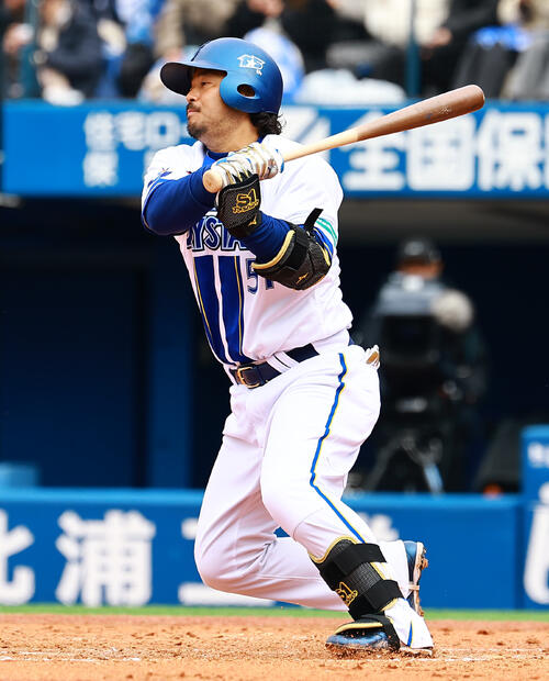 DeNA宮﨑敏郎（2026年3月10日撮影）