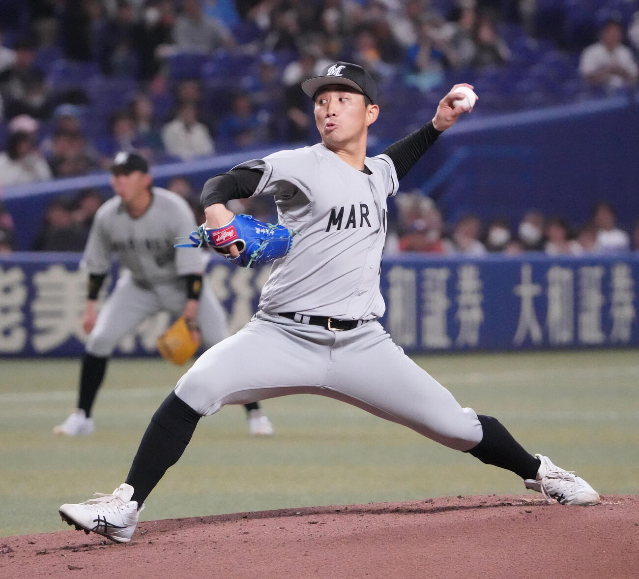 ロッテ小島和哉（2026年3月22日撮影）