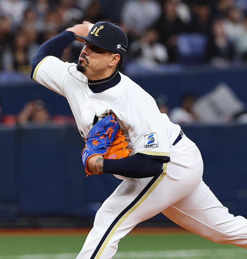 オリックスのマチャド９試合連続でセーブを記録　球団記録あと１／見どころ