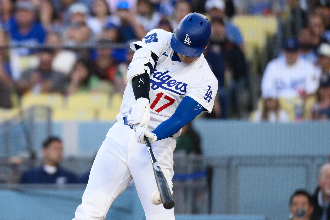 1回、1ゴロに倒れたドジャース大谷翔平（AP）