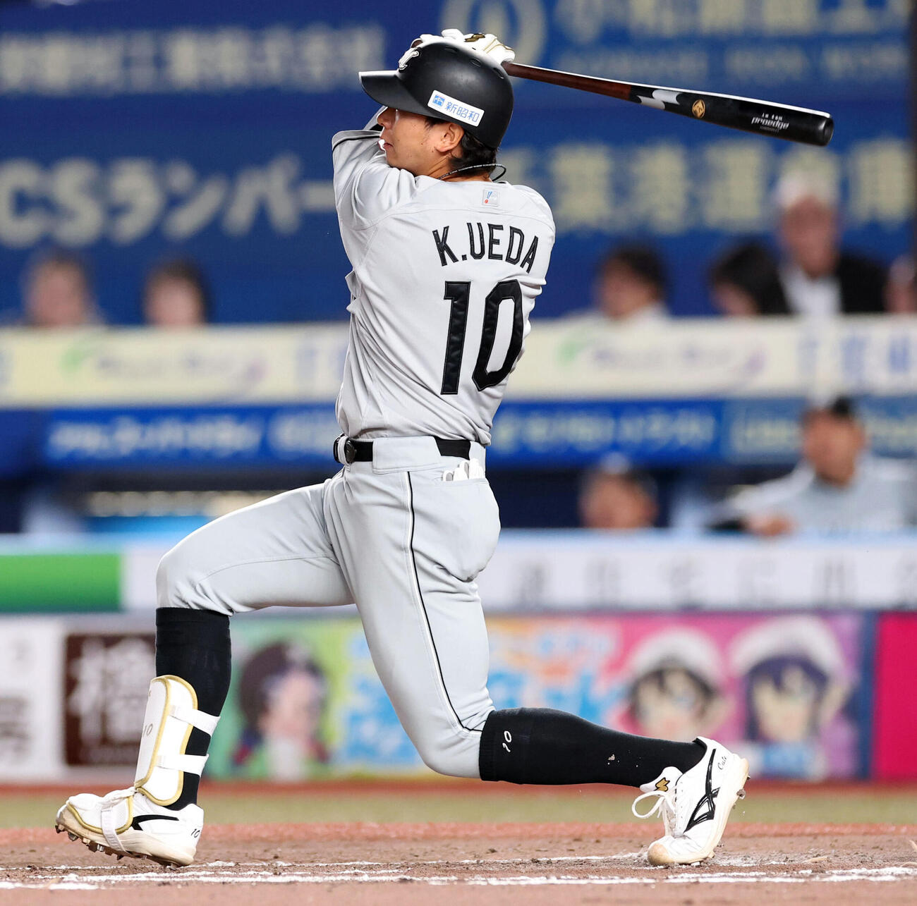 ロッテ対日本ハム　7回裏ロッテ無死、上田希由翔は本塁打を放つ　（撮影・浅見桂子）
