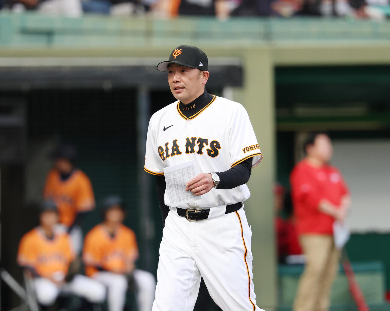 巨人阿部慎之助監督（2026年5月撮影）
