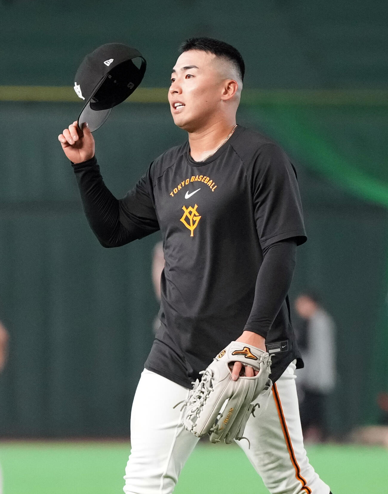 巨人対DeNA 1軍に合流した巨人浅野翔吾（撮影・たえ見朱実）