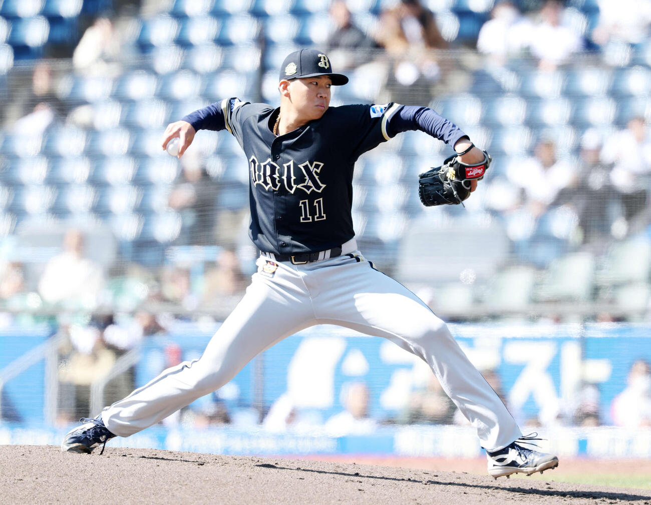 オリックス山下舜平大（2026年3月撮影）　