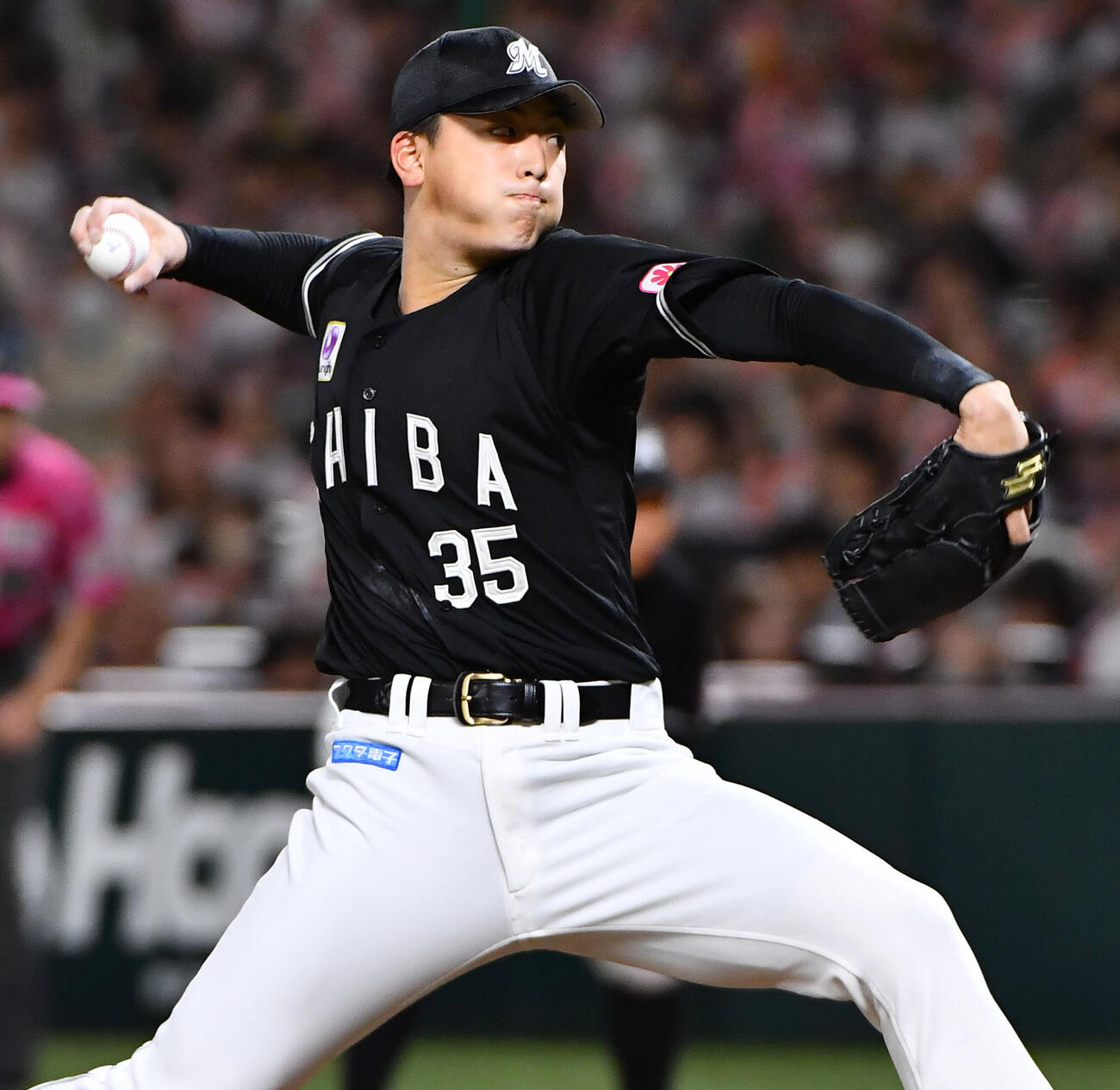 ロッテ田中晴也（2026年5月撮影）